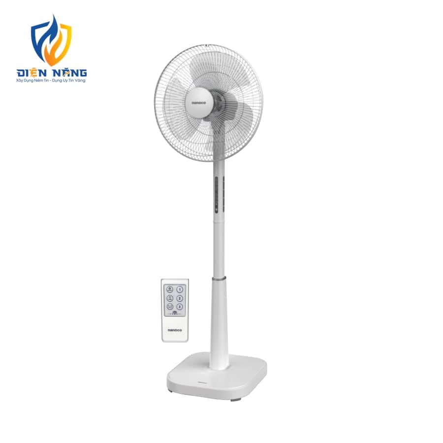 Quạt đứng remote, bạc đạn, 50W, NSF1641RC