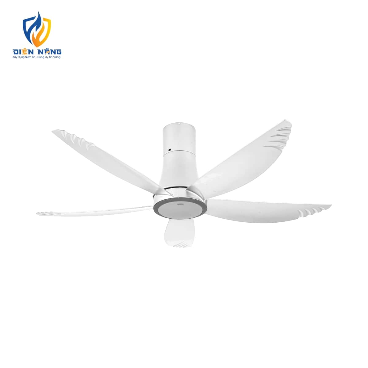 Quạt trần 5 cánh - Đèn Led