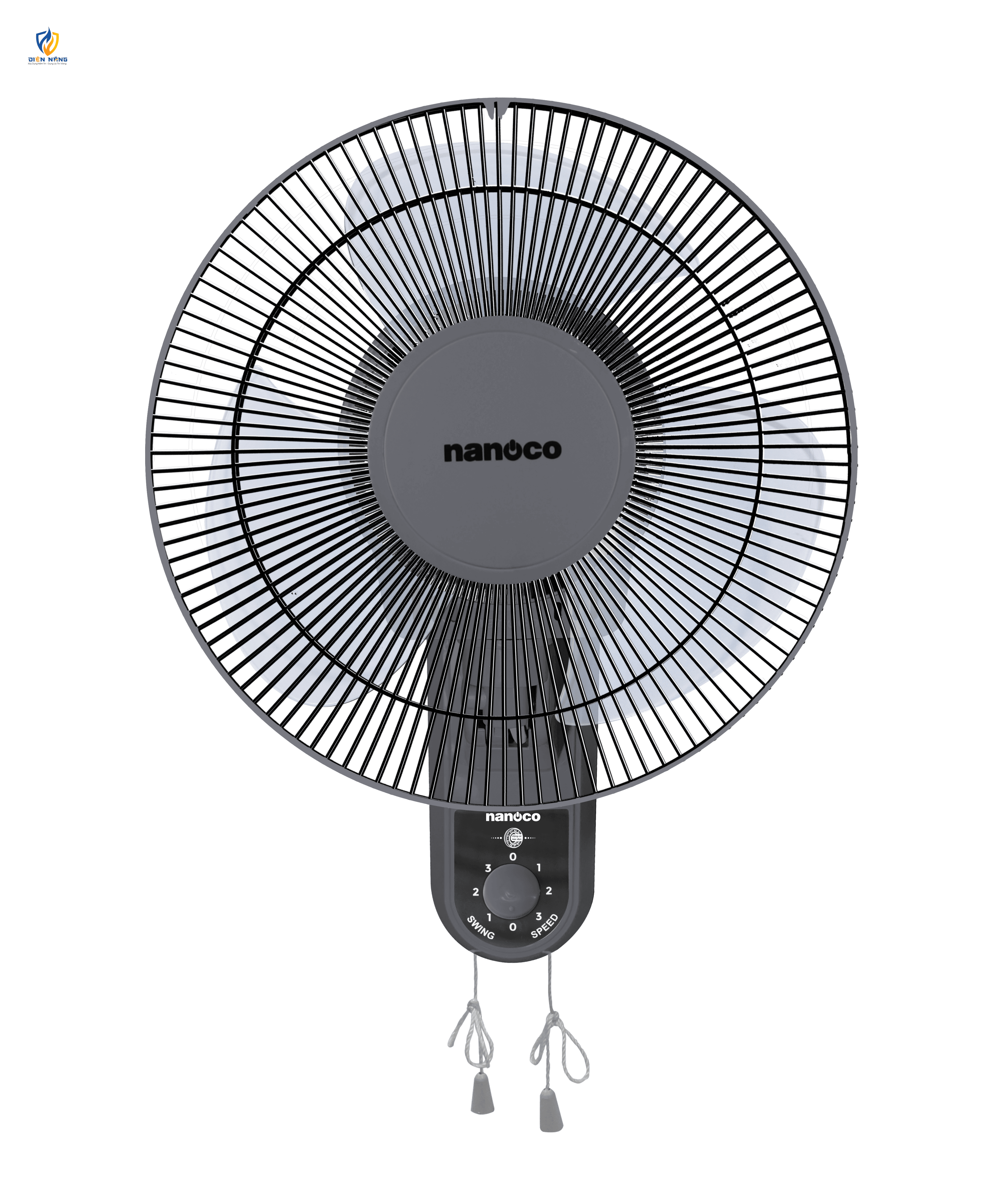 Quạt treo tường nanoco, 30W, NWF1218/19RC