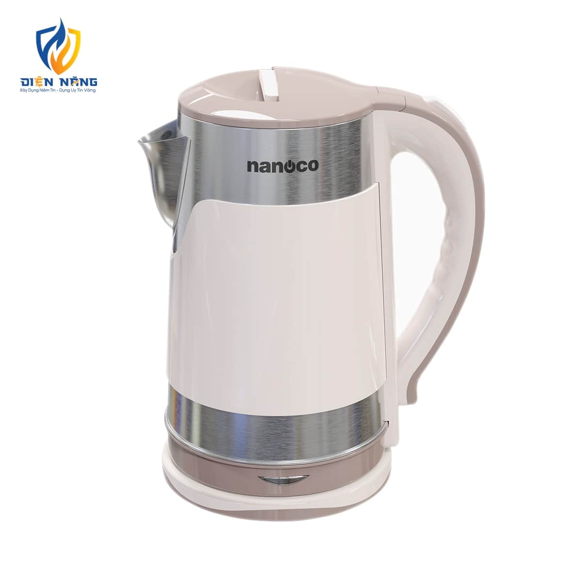 Bình đun siêu tốc inox, 3L, 2 lớp