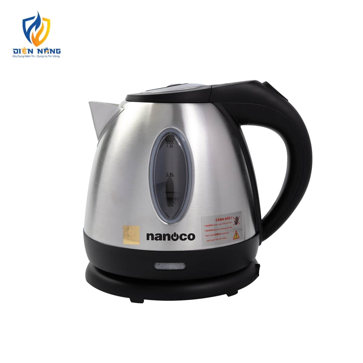 Bình đun siêu tốc 1216, inox 304,1.2L
