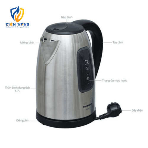 Bình đun siêu tốc Panasonic NC-SK1BRA