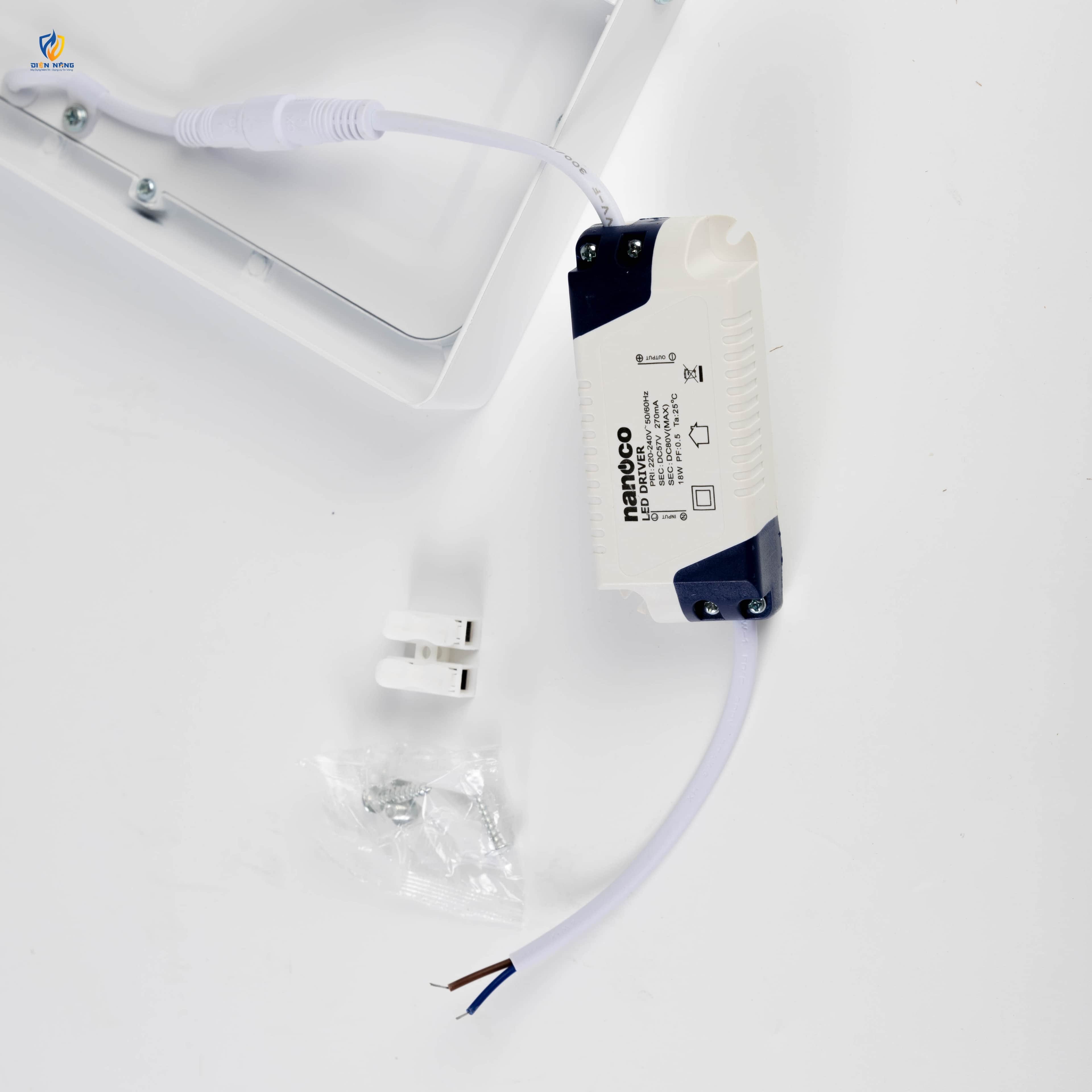 Đèn Panel LED trắng, vuông 18W đổi màu - anh 5