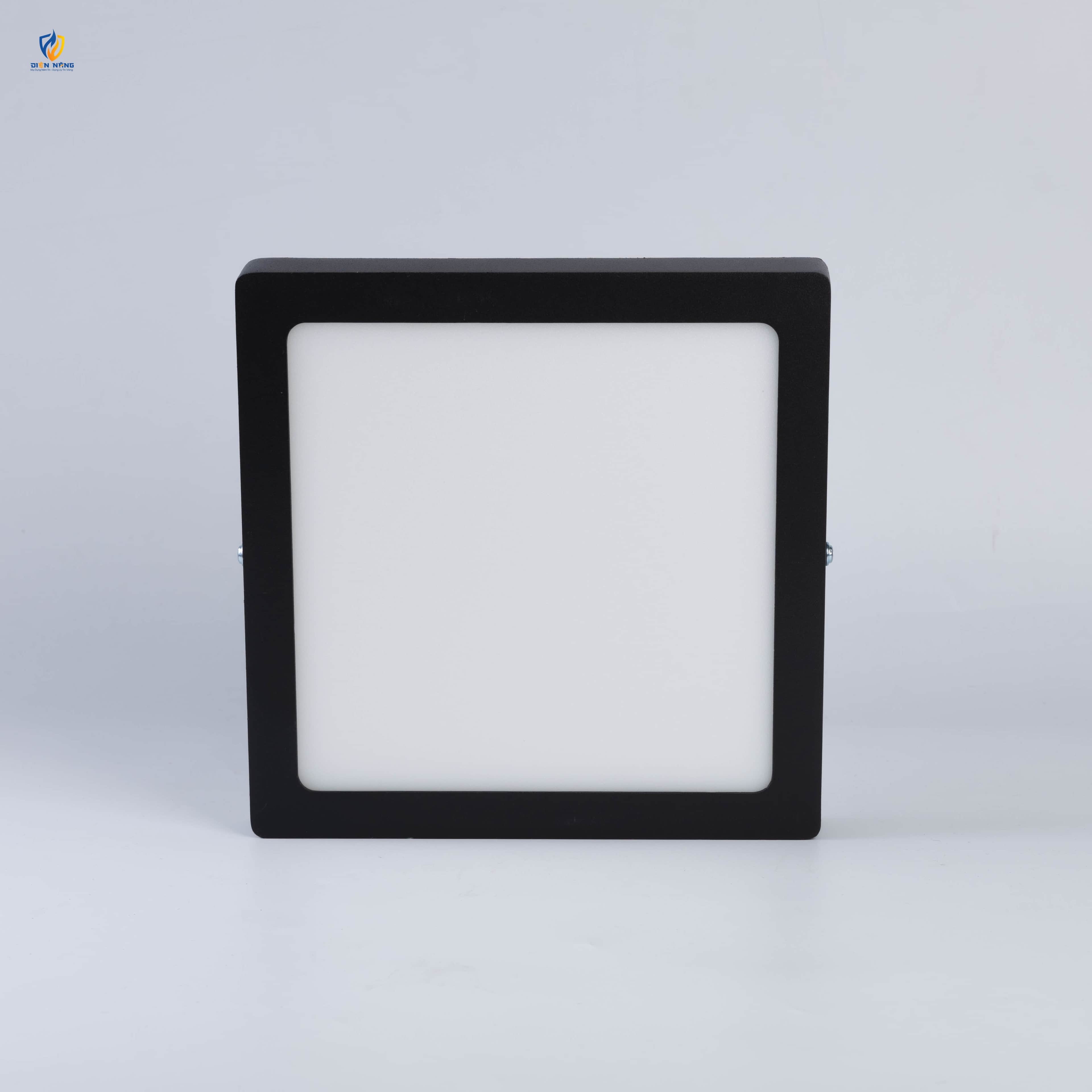 Đèn Panel LED đen, vuông 18W đổi màu - anh 3
