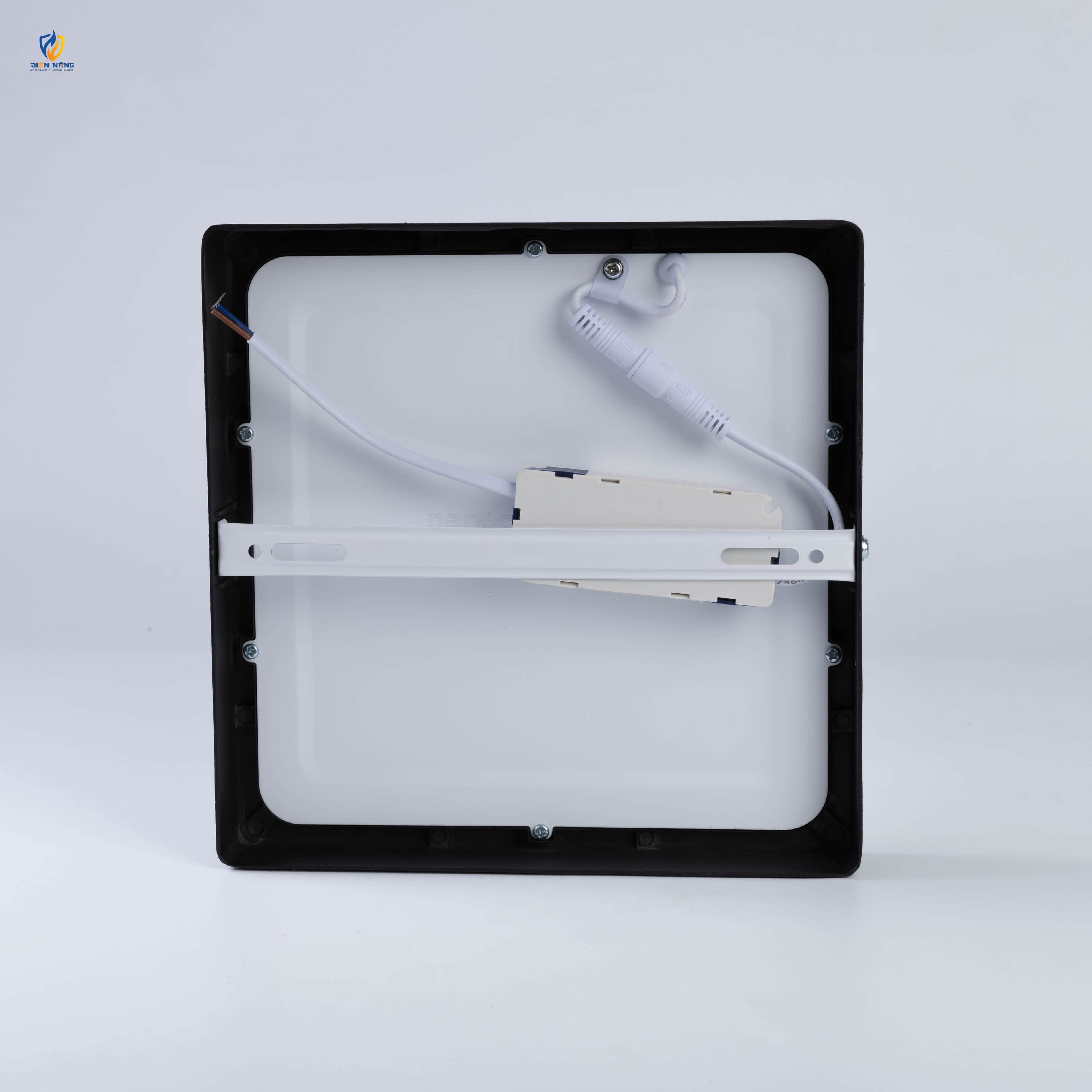 Đèn Panel LED đen, vuông 18W đổi màu - anh 5