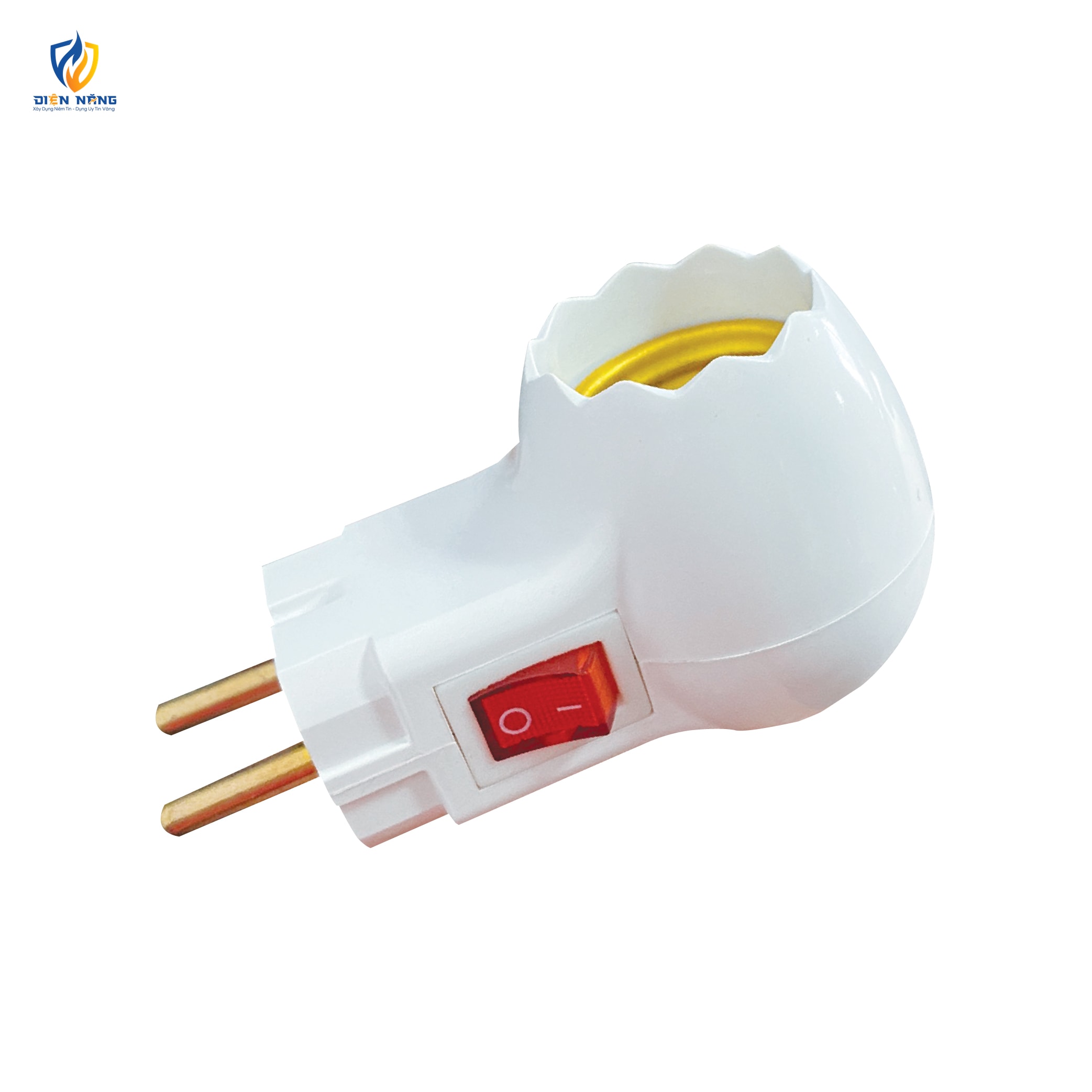 Đui đèn liền công tắc W60