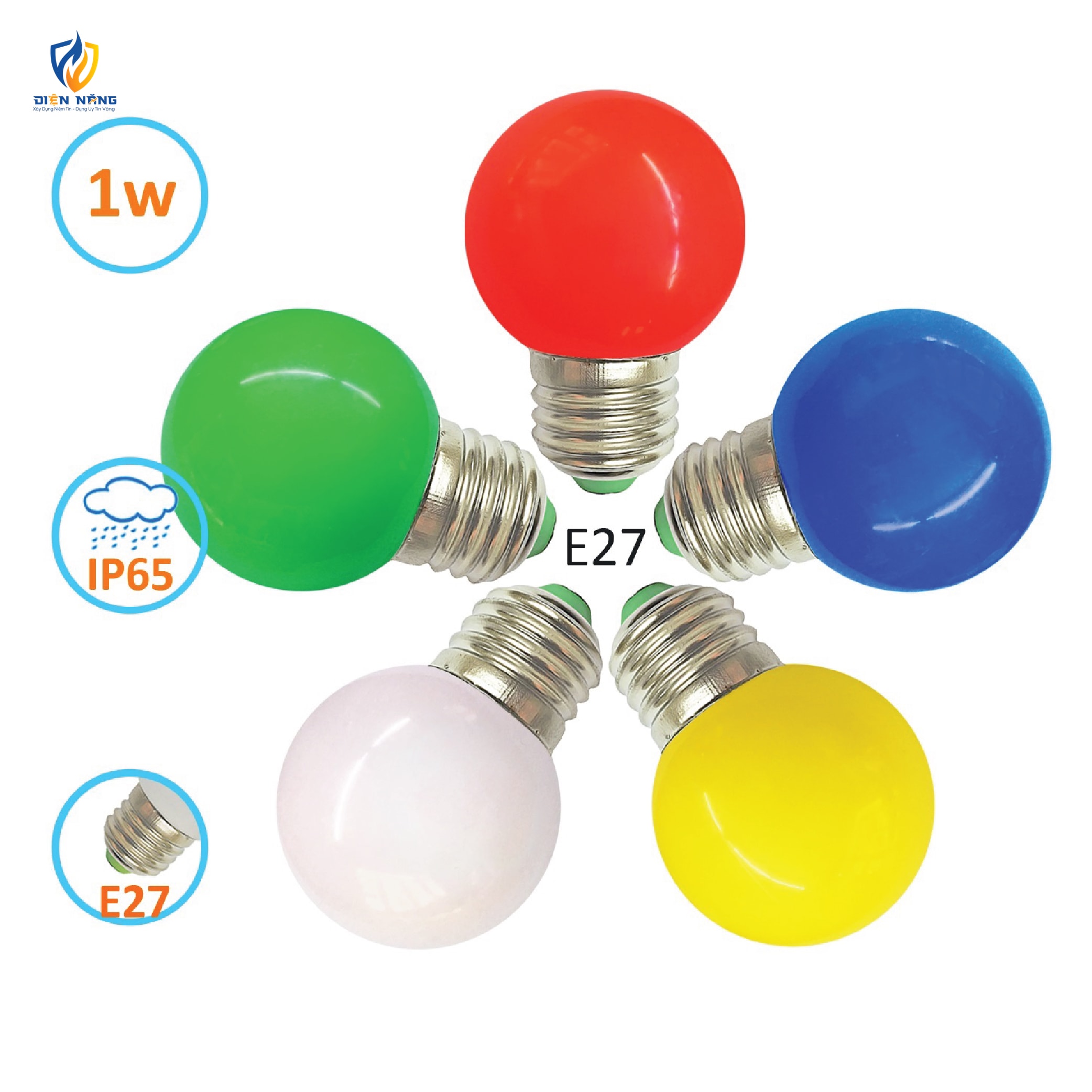 Bóng Đèn LED Trang Trí (Màu Trắng) - anh 3
