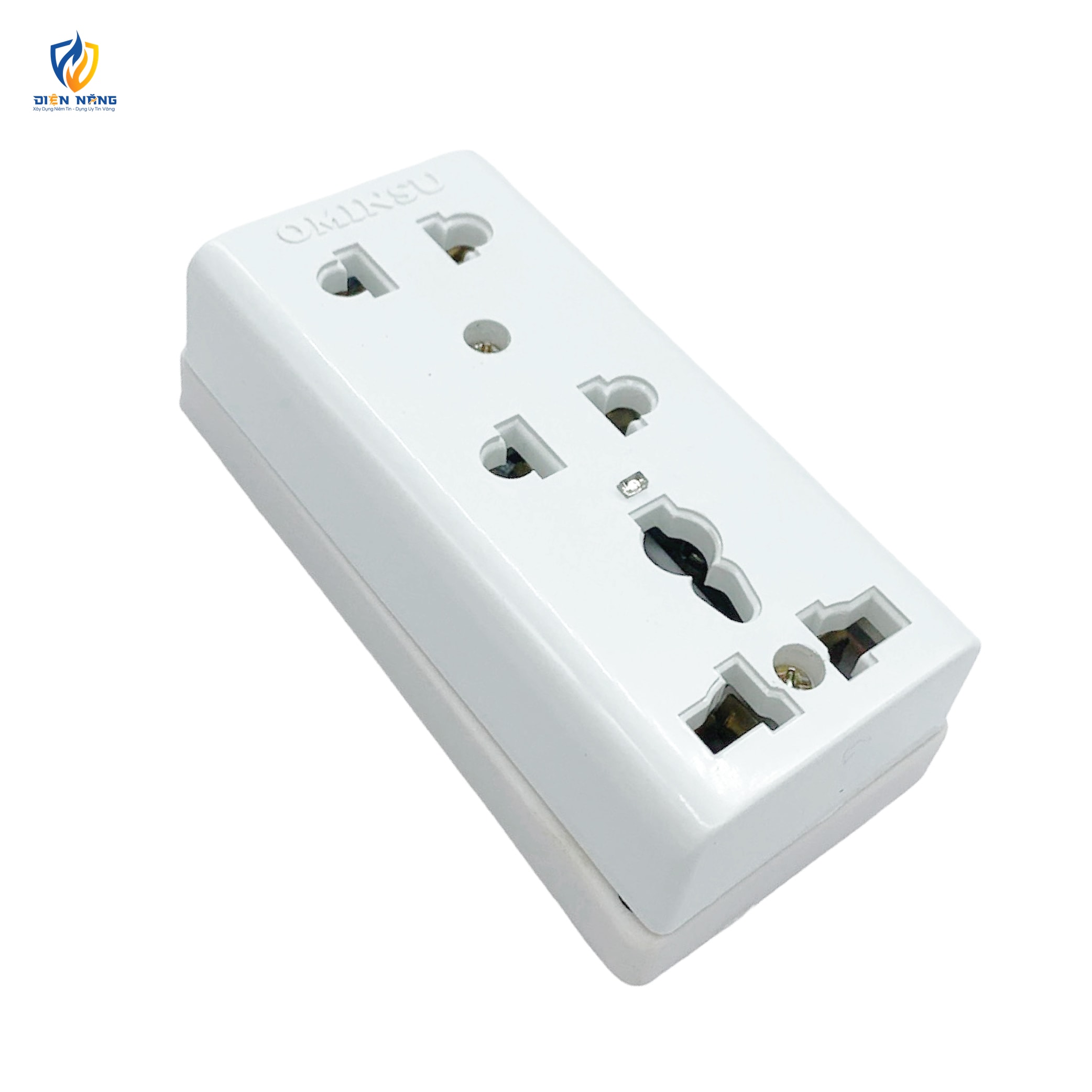 Ổ CẮM 3 CỬA LÕI SỨ T8YS