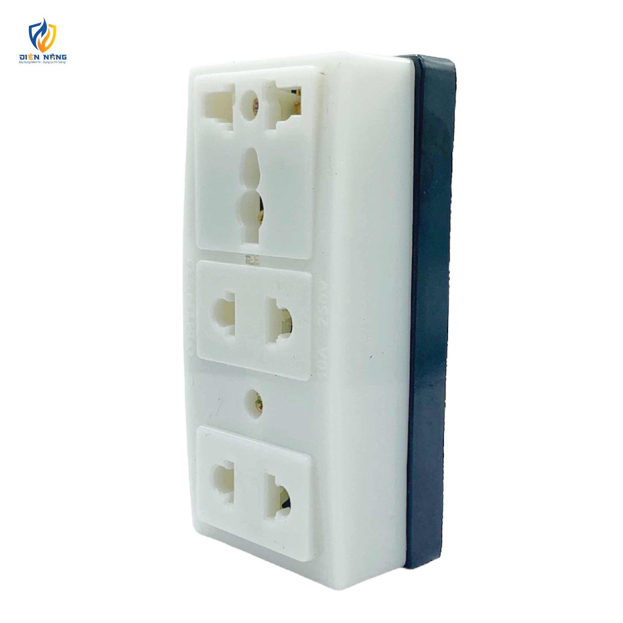 Ổ THÁI 3 CỬA CHỐNG CHÁY K28Y - anh 3
