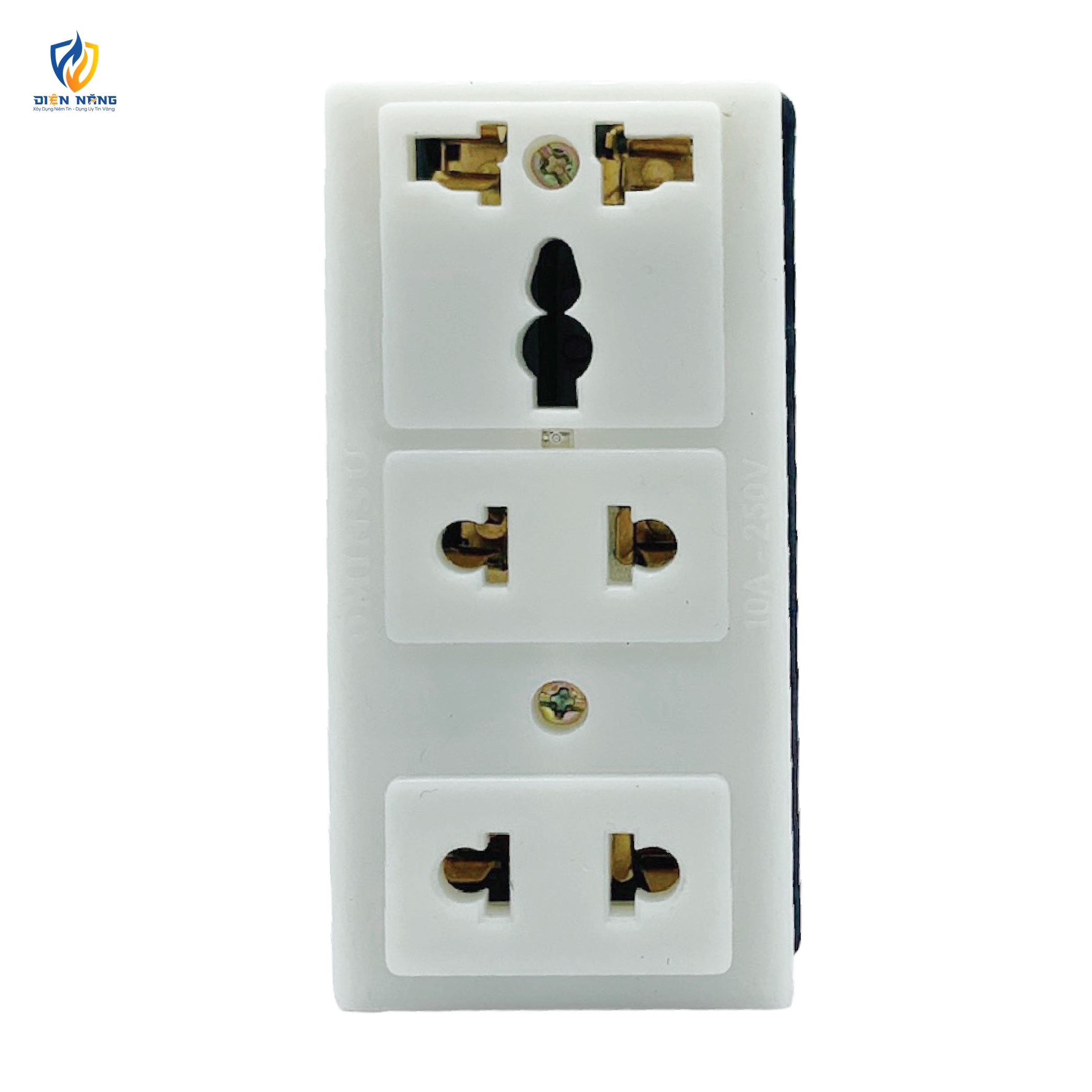 Ổ THÁI 3 CỬA CHỐNG CHÁY K28Y - anh 4