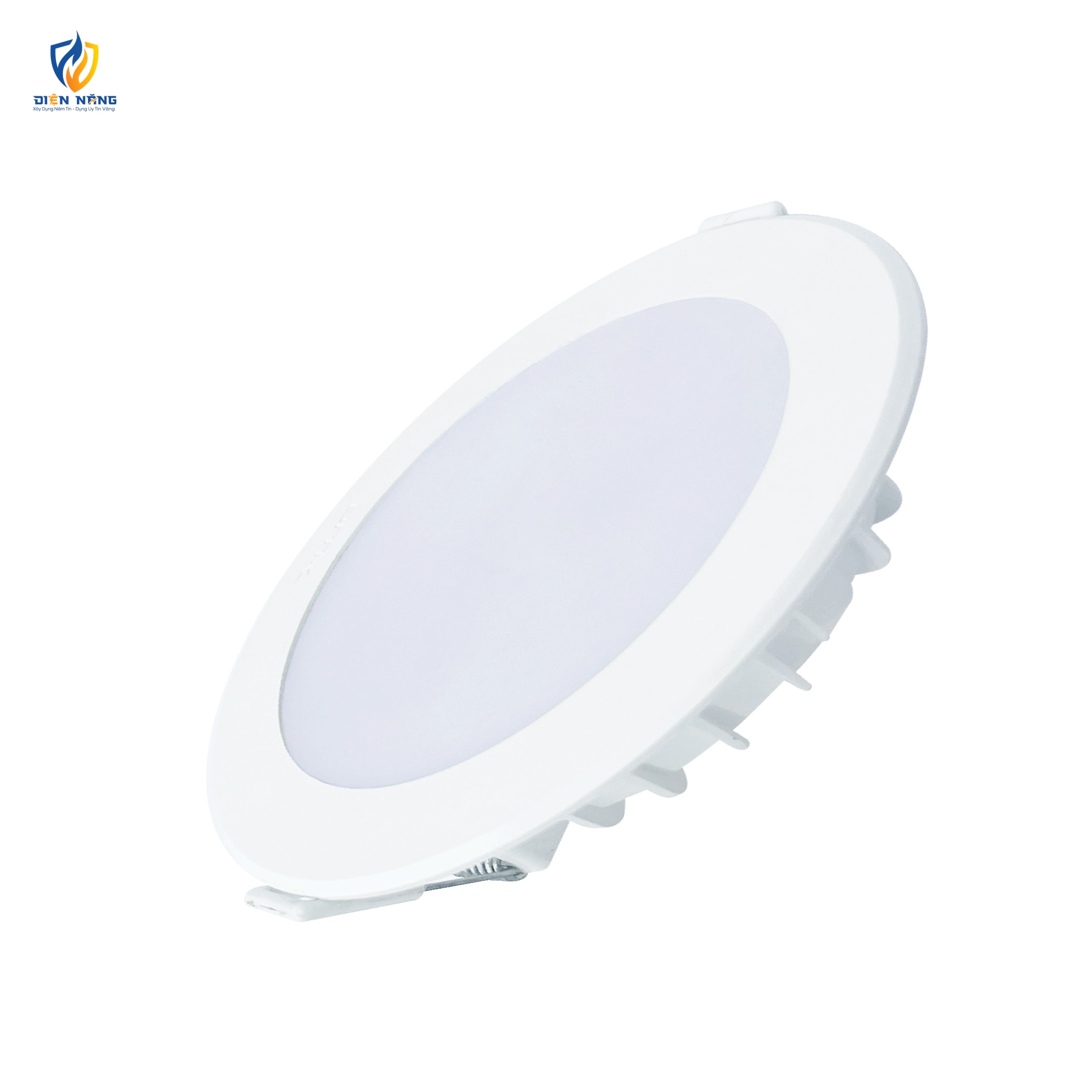 Đèn LED Downlight DOB nhựa lõi nhôm D110/ - anh 5