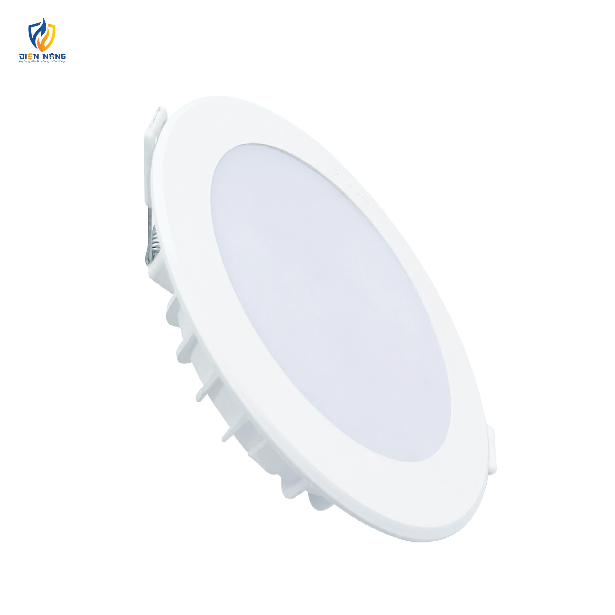 Đèn LED Downlight DOB nhựa lõi nhôm D110/ - anh 6