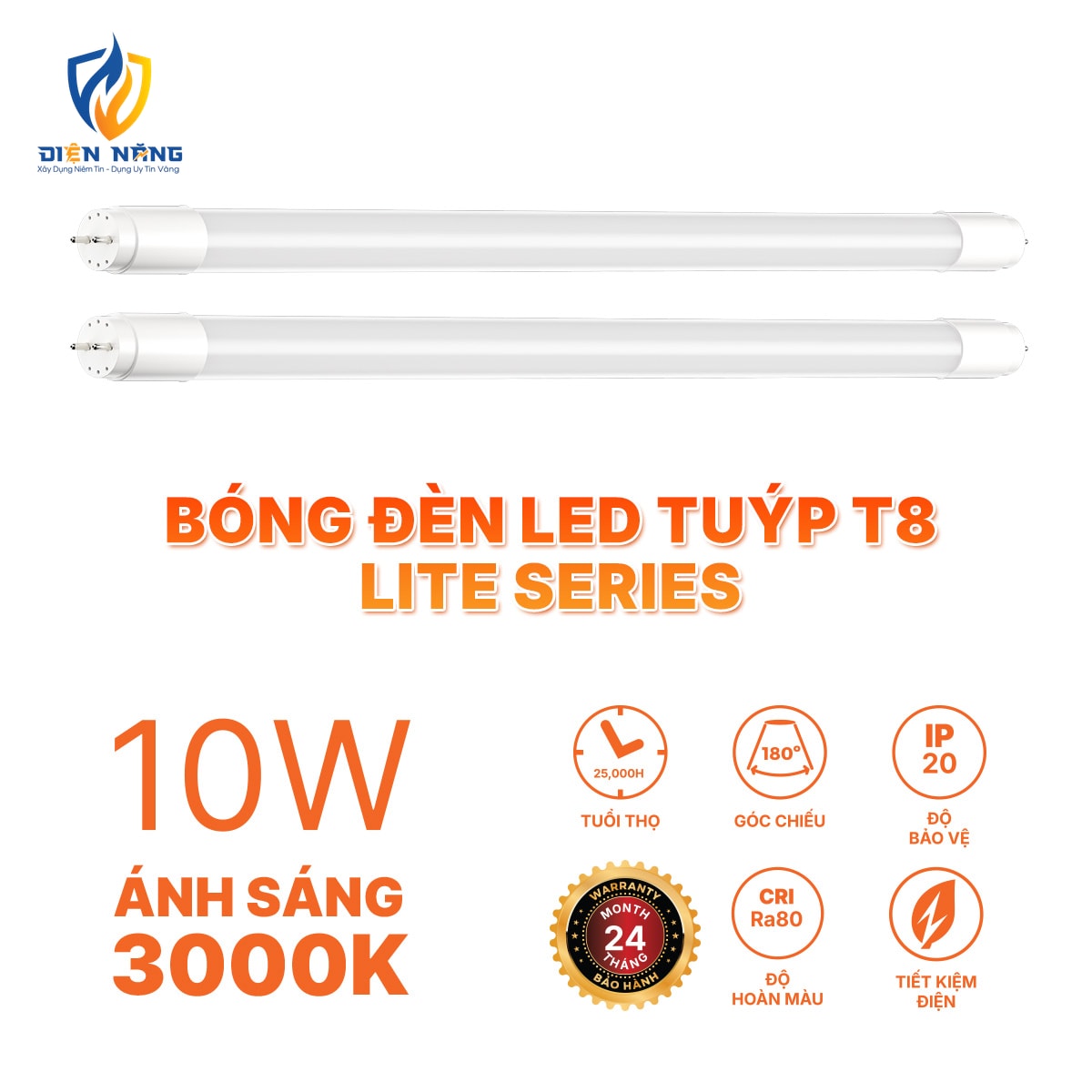 Bóng đèn LED Tuýp T8 thủy tinh bọc nhựa Nanoco - Lite Series - anh 5