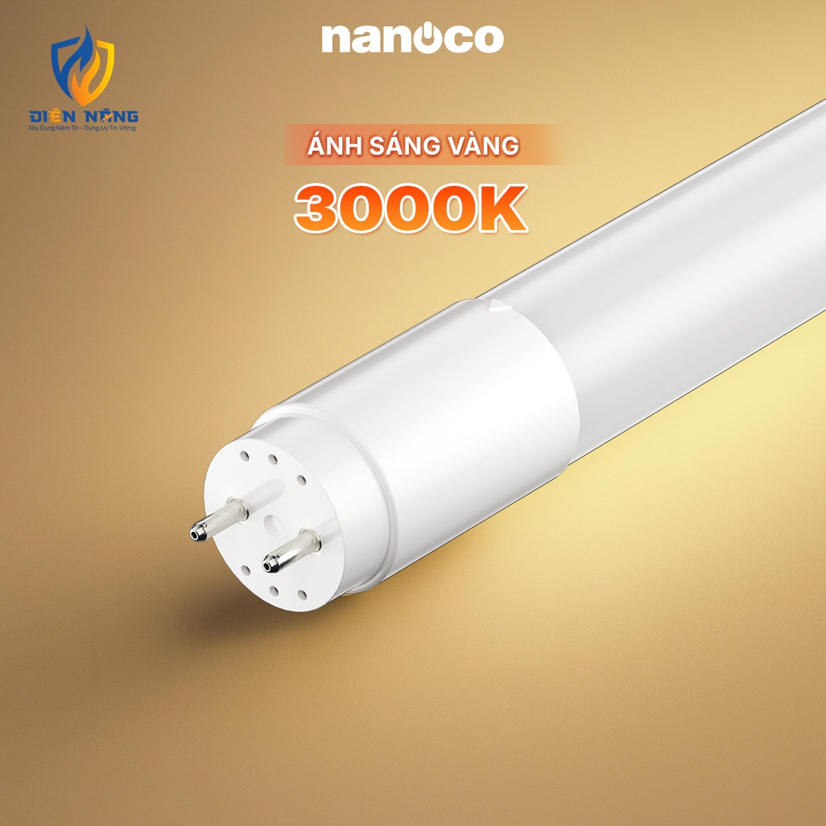 Bóng đèn LED Tuýp T8 thủy tinh Nanoco - Lite Series - anh 3
