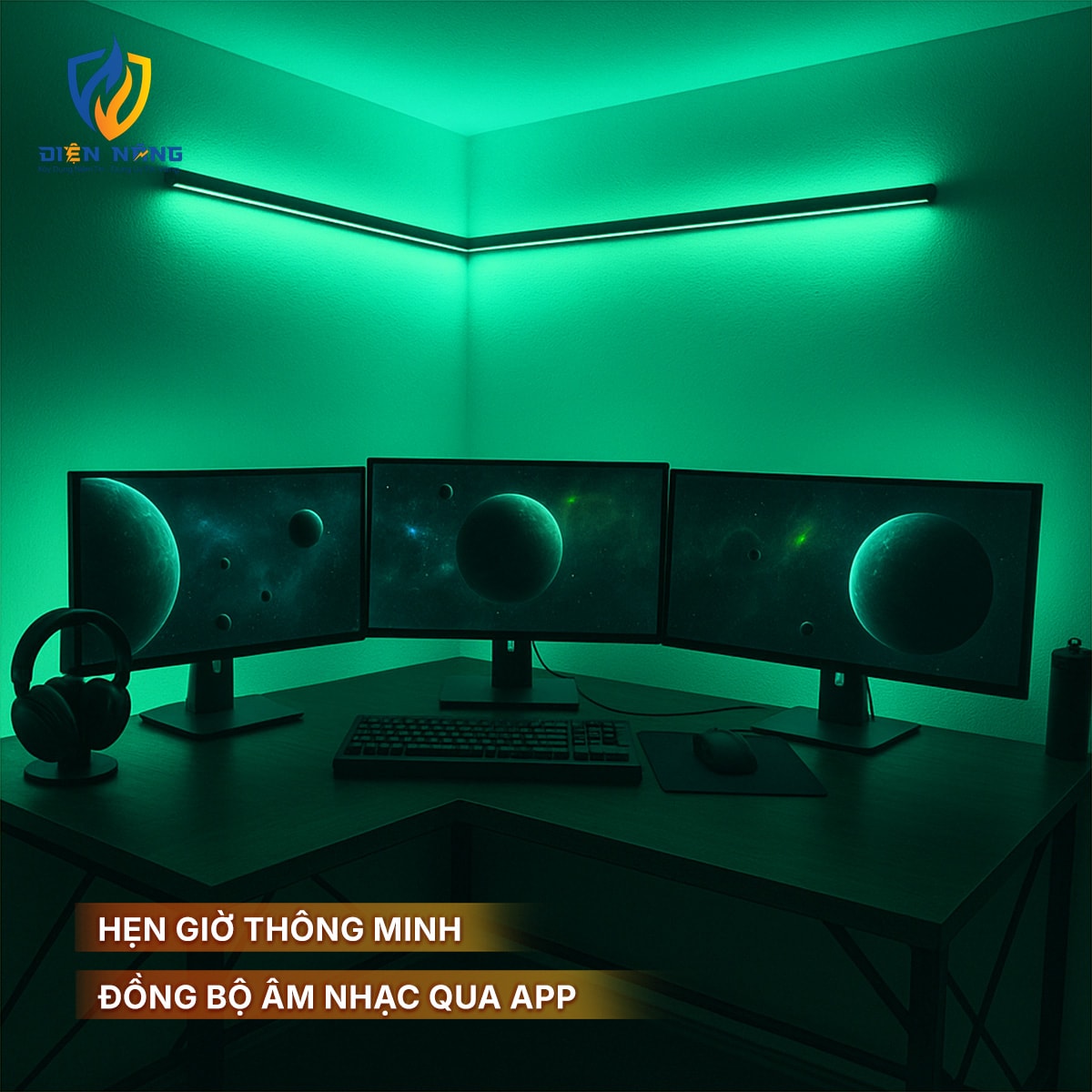 Đèn LED dây đổi màu DC24V Nanoco - anh 5
