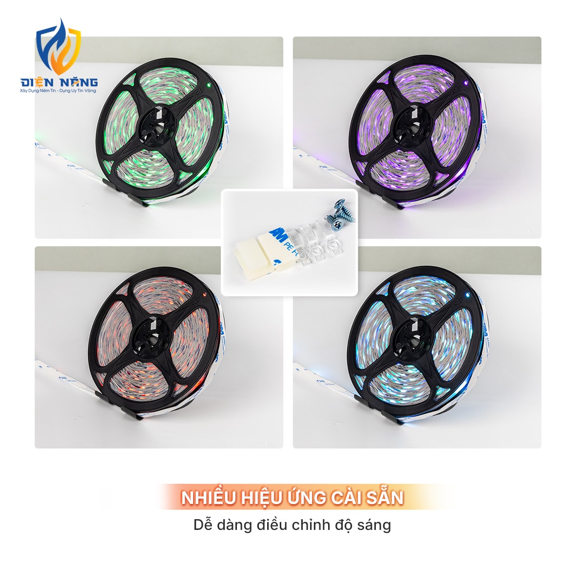 Đèn LED dây đổi màu DC24V Nanoco - anh 3