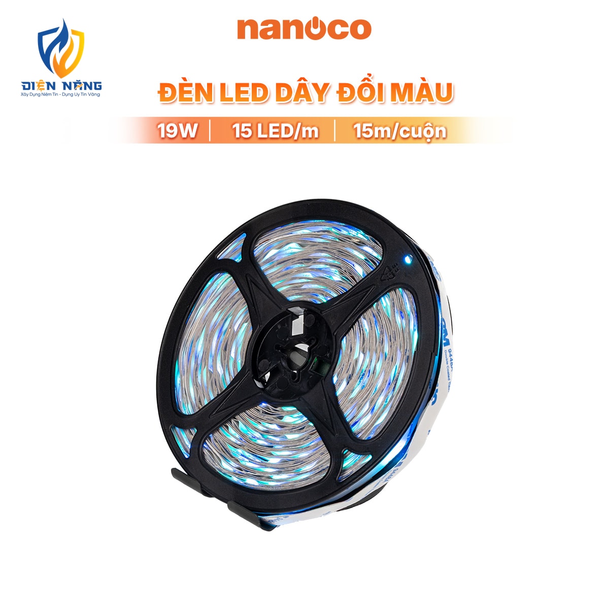 Đèn LED dây đổi màu DC24V Nanoco - anh 2