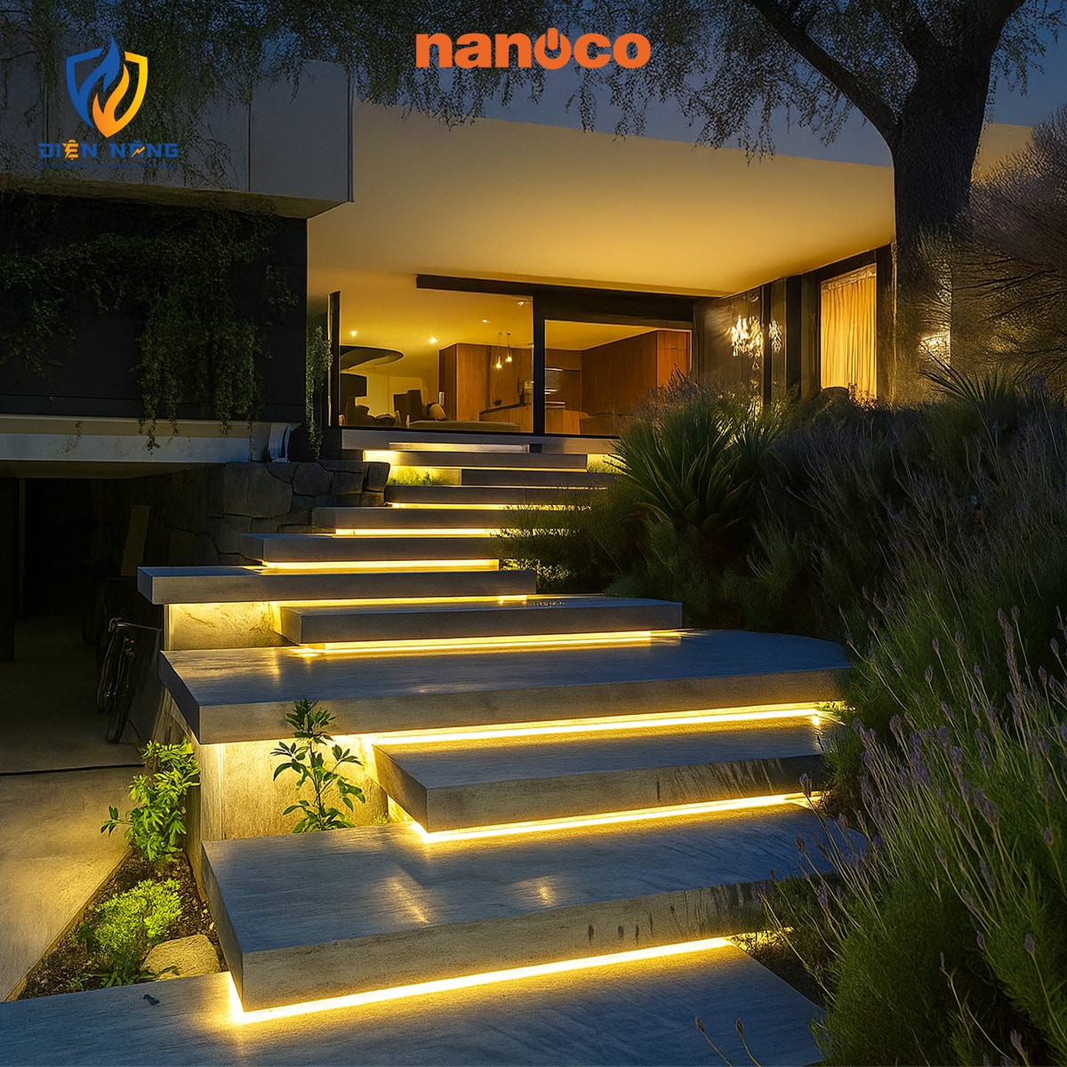 Đèn LED dây ngoài trời IP65 Nanoco 72P - anh 5