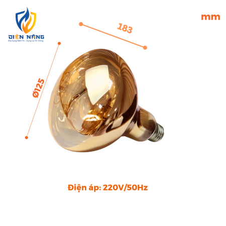 Bóng đèn sưởi E27 Nanoco - anh 4