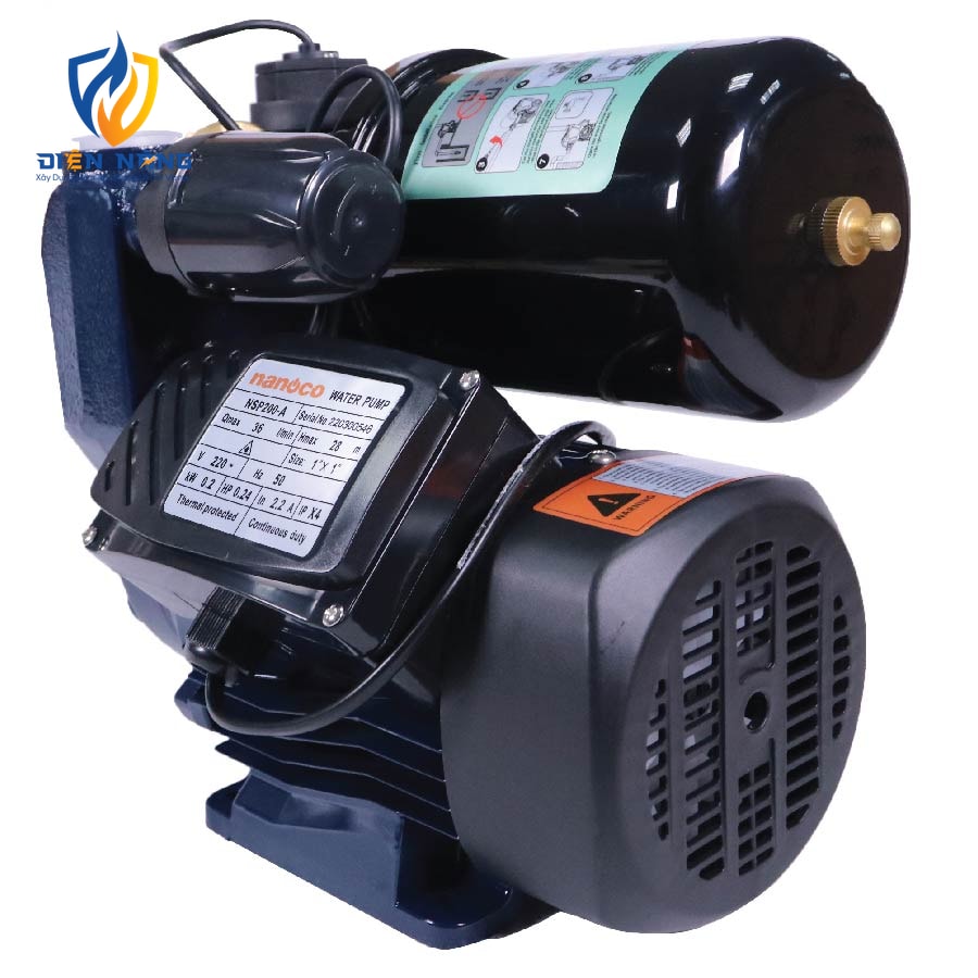 Máy bơm nước tăng áp tự động công tắc điện tử - Dòng A - anh 5