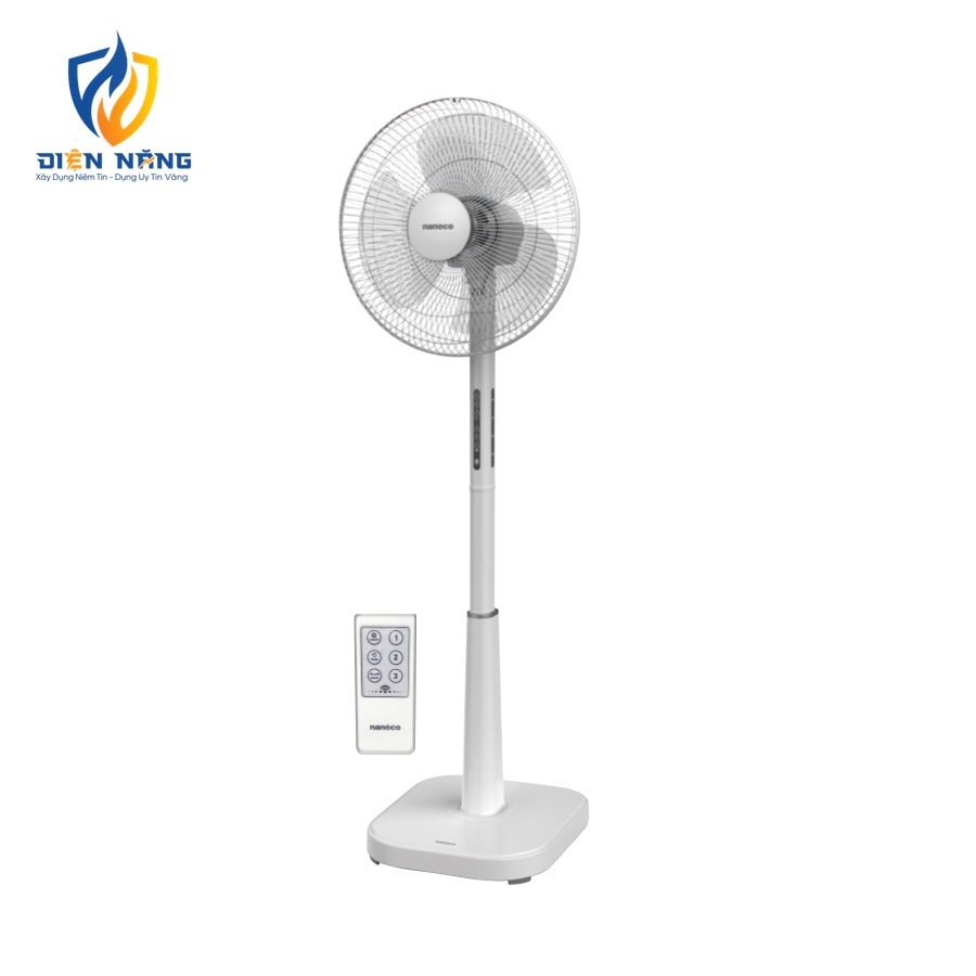 Quạt đứng remote, bạc đạn, 50W, NSF1641RC