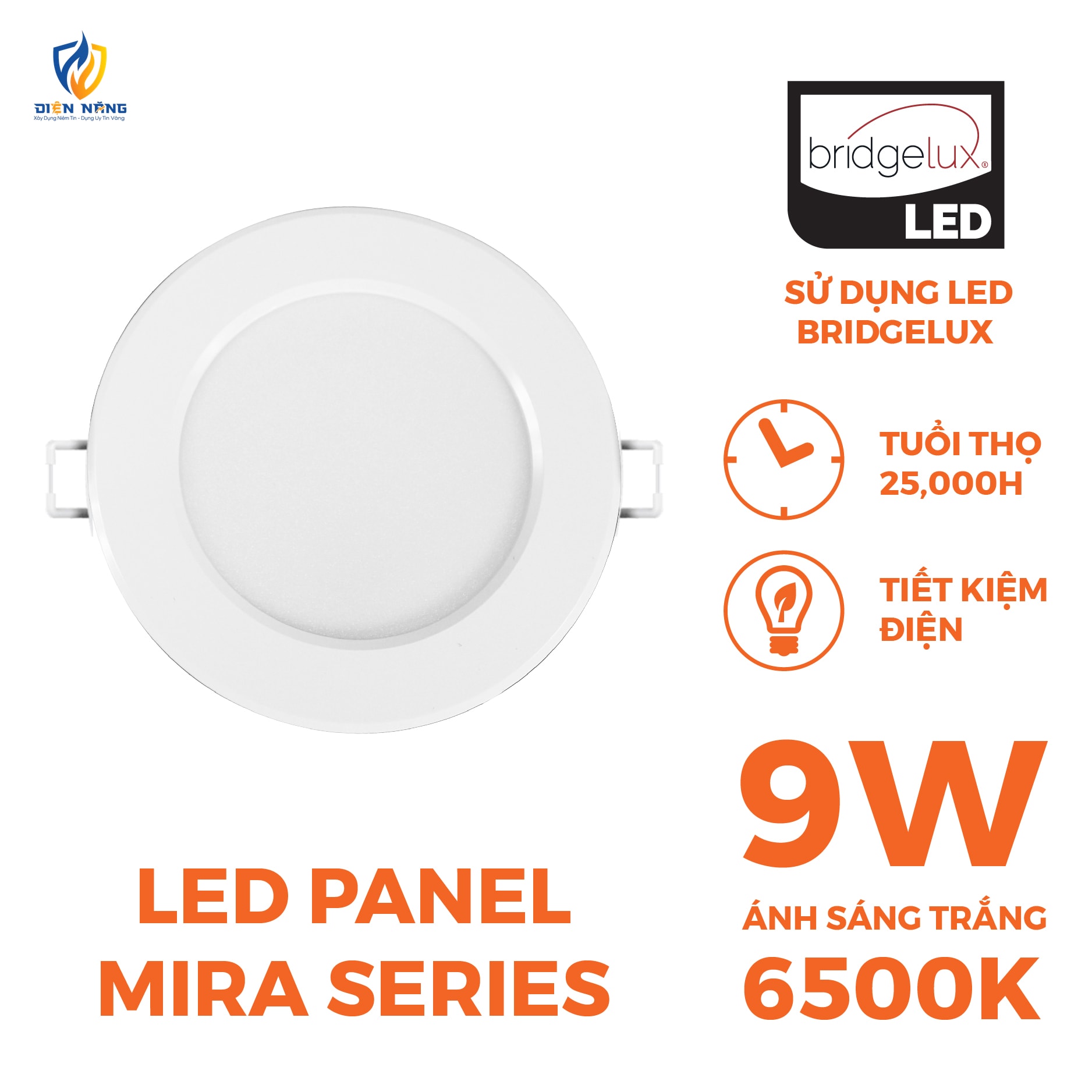 Đèn Slim Panel Nanoco - Mira series - anh 4