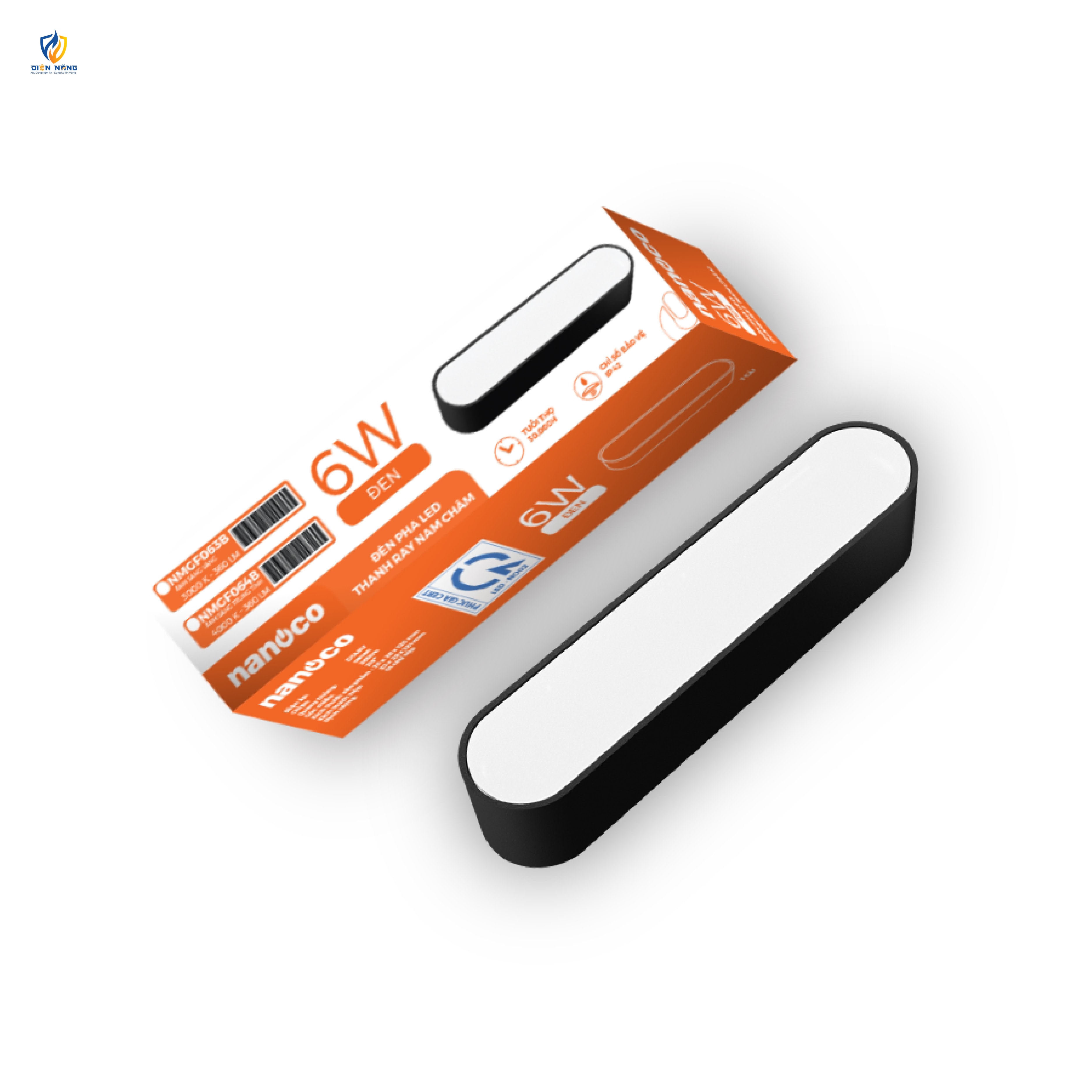 Đèn LED thanh ray nam châm 48V Nanoco - anh 2