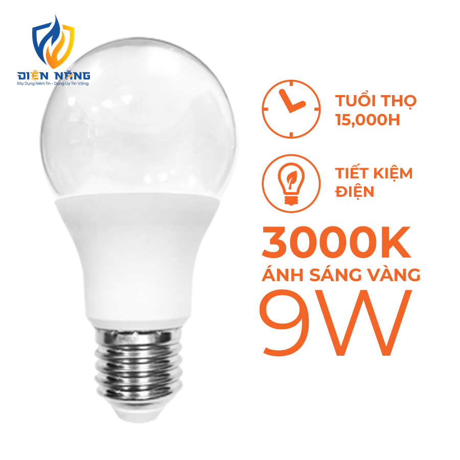 Bóng đèn Hoa Cúc LED A-Bulb E27 Nanoco - anh 2