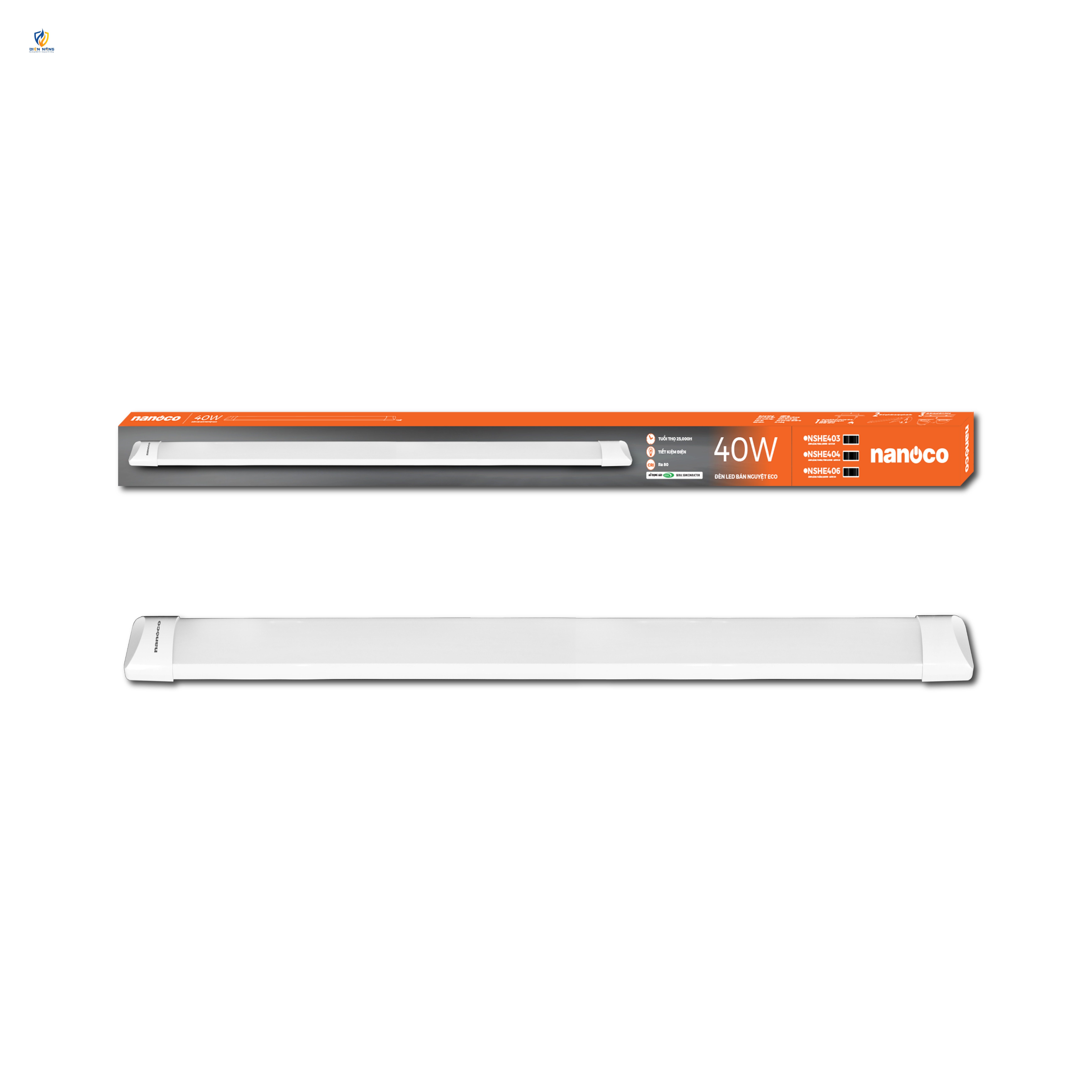 Đèn LED bán nguyệt ECO Nanoco - anh 2