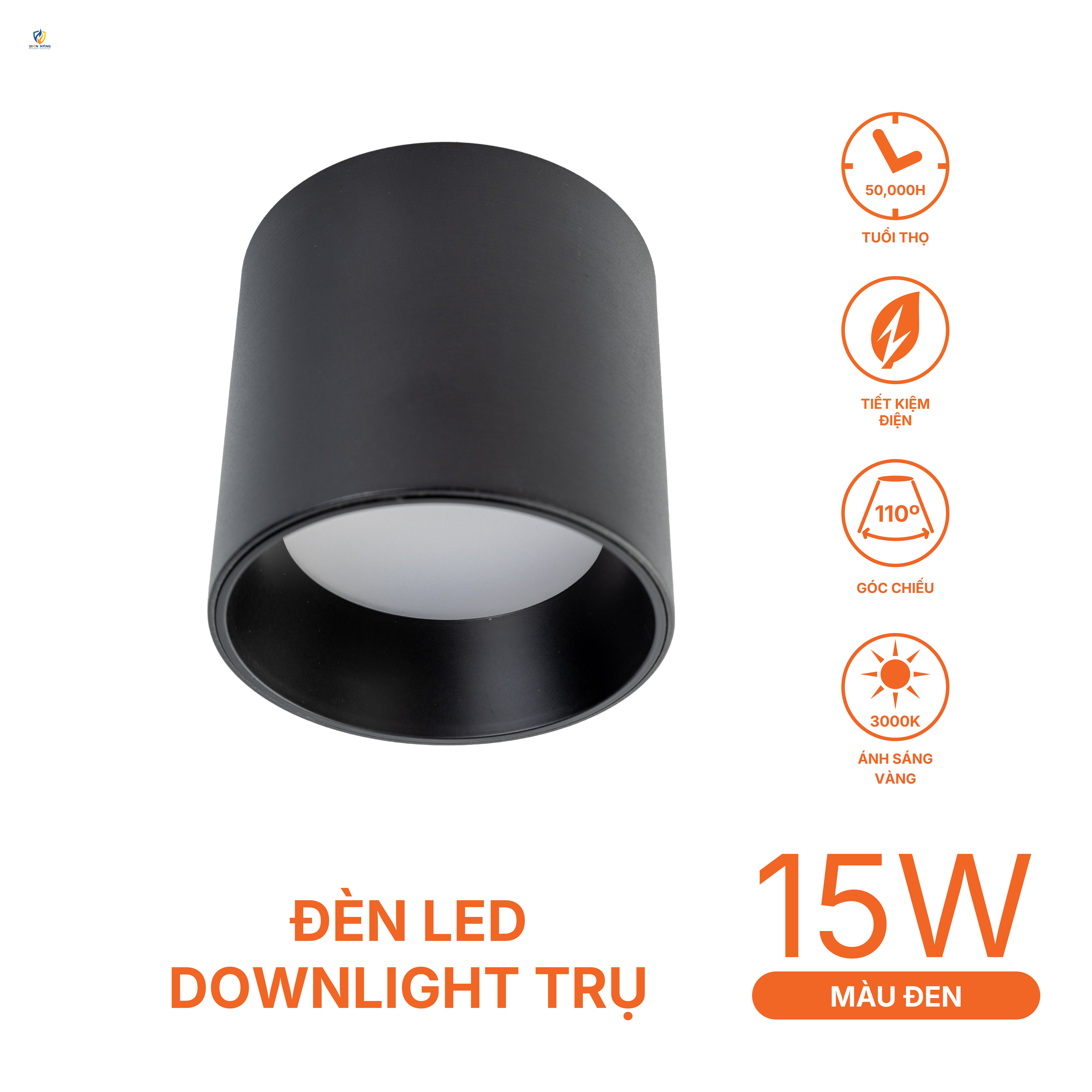 Đèn LED Downlight trụ Nanoco - anh 6