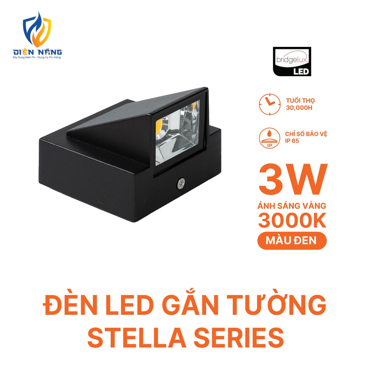 Đèn LED gắn tường IP65 Outdoor Nanoco - Stella Series - anh 6