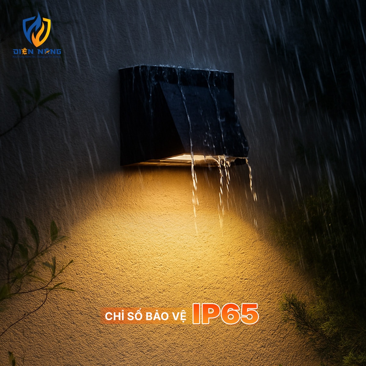Đèn LED gắn tường IP65 Outdoor Nanoco - Stella Series - anh 5