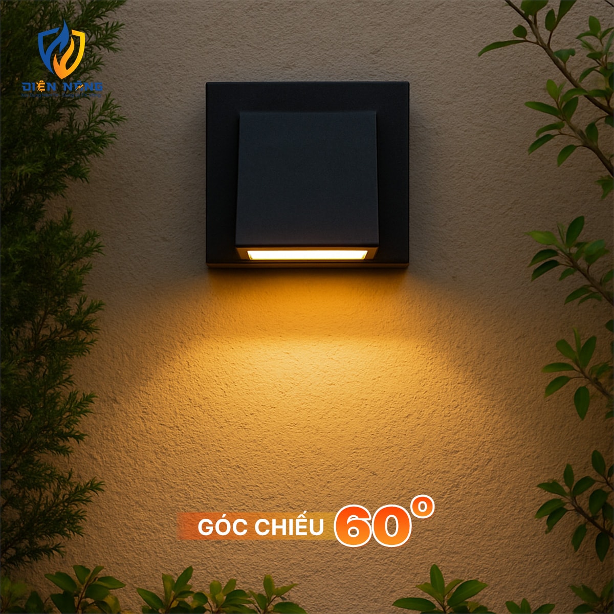 Đèn LED gắn tường IP65 Outdoor Nanoco - Stella Series - anh 4