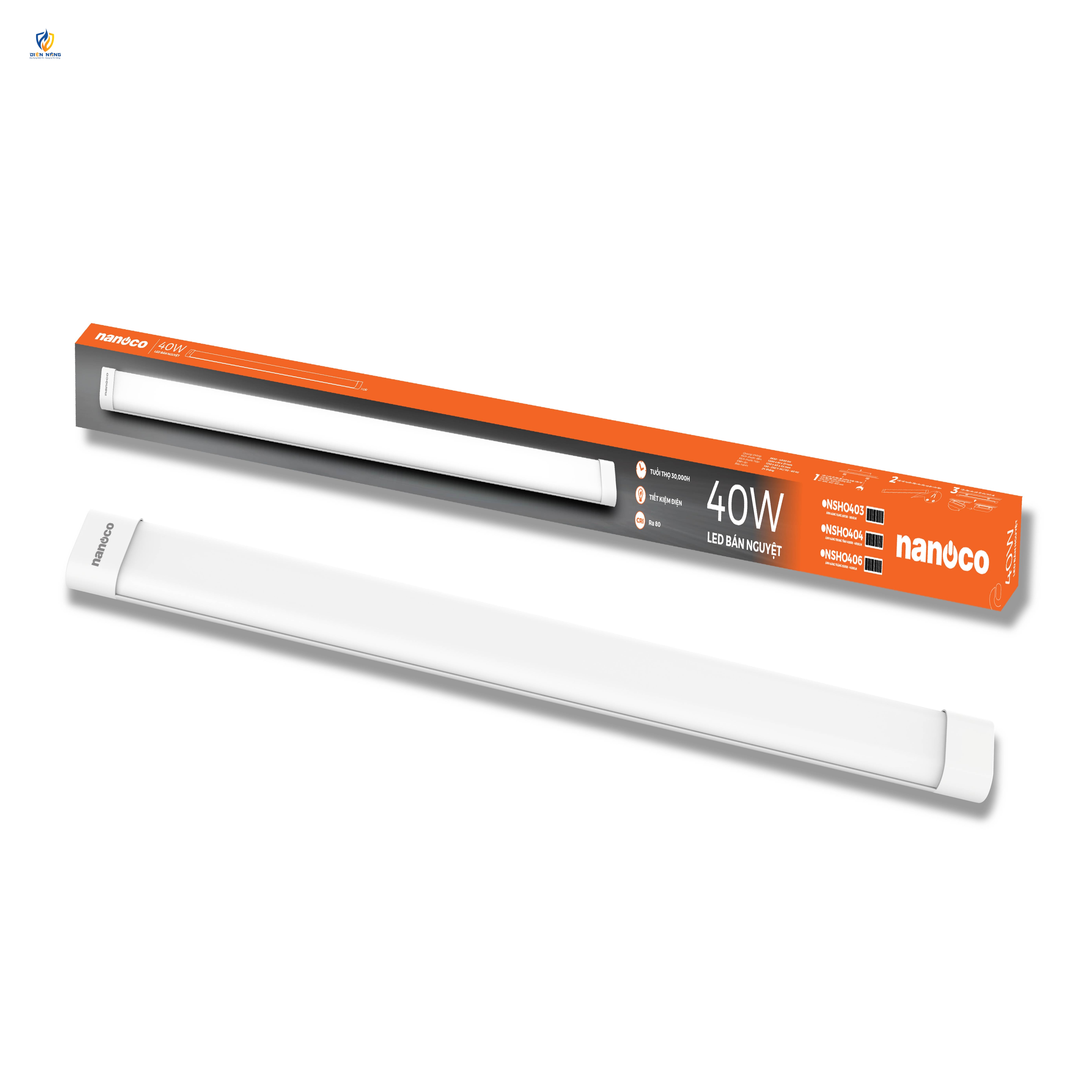 Đèn LED bán nguyệt Oval Nanoco - anh 2