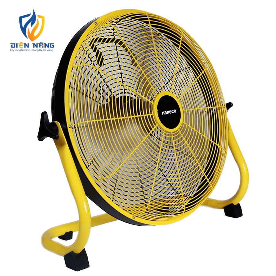 Quạt sạc sàn, màu vàng, NRF1640L - anh 2
