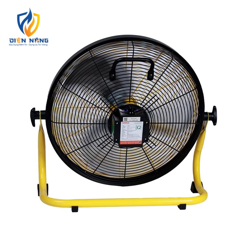 Quạt sạc sàn, màu vàng, NRF1230L - anh 3
