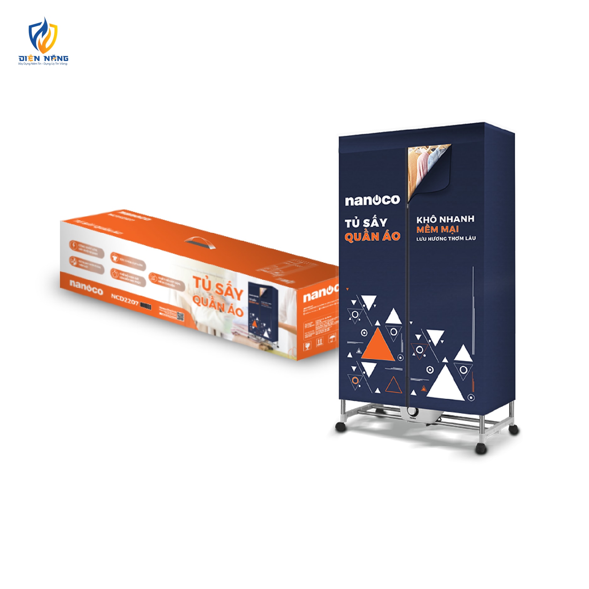 Tủ sấy quần áo 2200W - anh 2