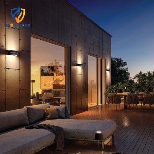 Đèn LED gắn tường dùng bulb E27 Outdoor Nanoco - anh 3