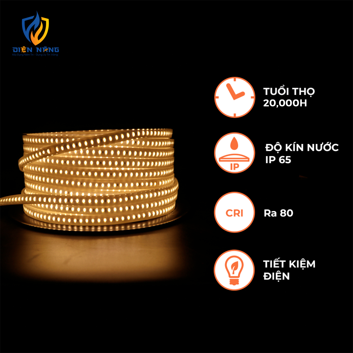 Đèn LED dây ngoài trời IP65 Nanoco - Eris Series - anh 6