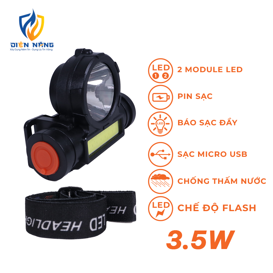 Đèn LED đội đầu Nanoco - anh 5