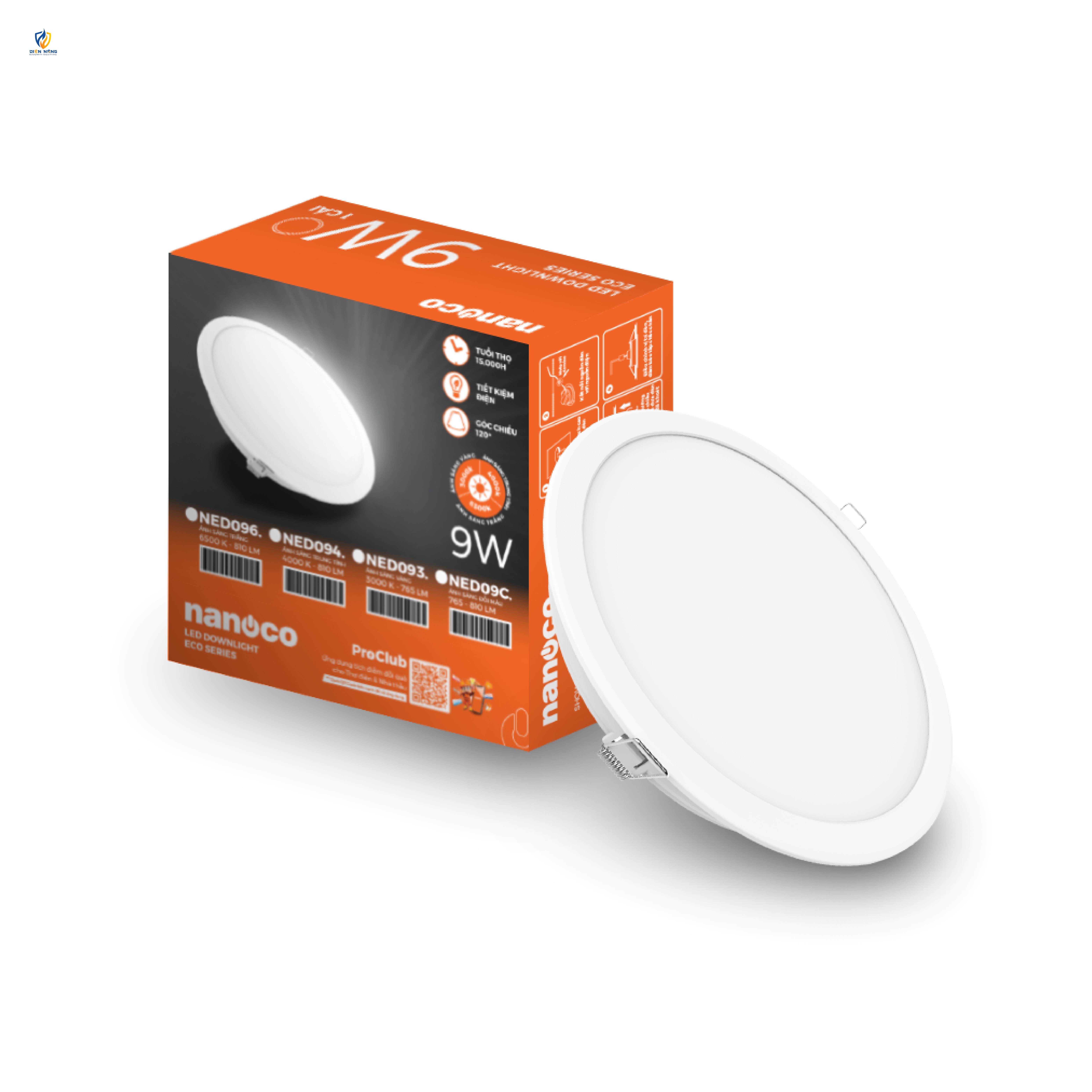 Đèn downlight ECO series Nanoco - anh 2