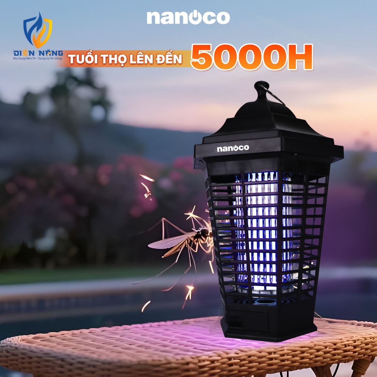 Đèn bắt muỗi Nanoco - anh 5