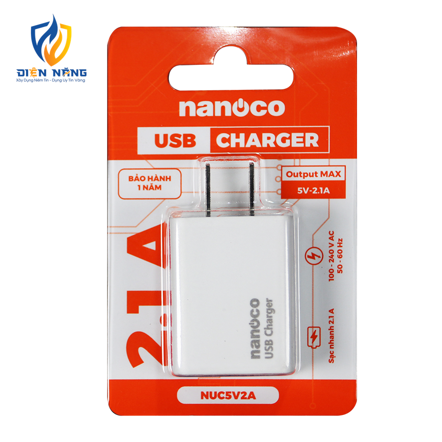 Cốc sạc USB Nanoco - anh 5