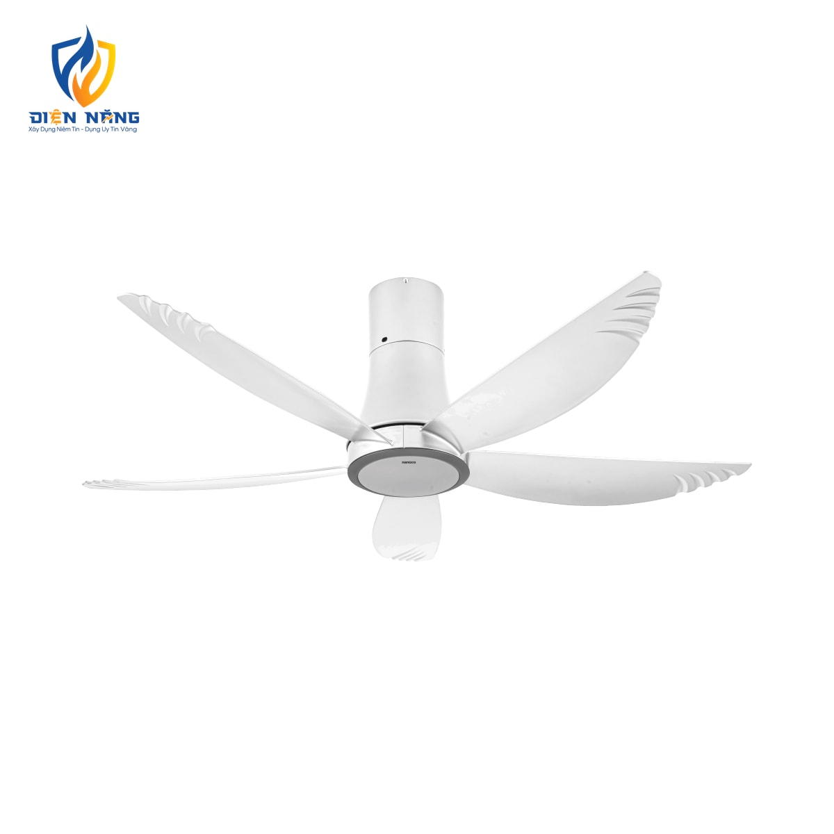 Quạt trần 5 cánh - Đèn Led