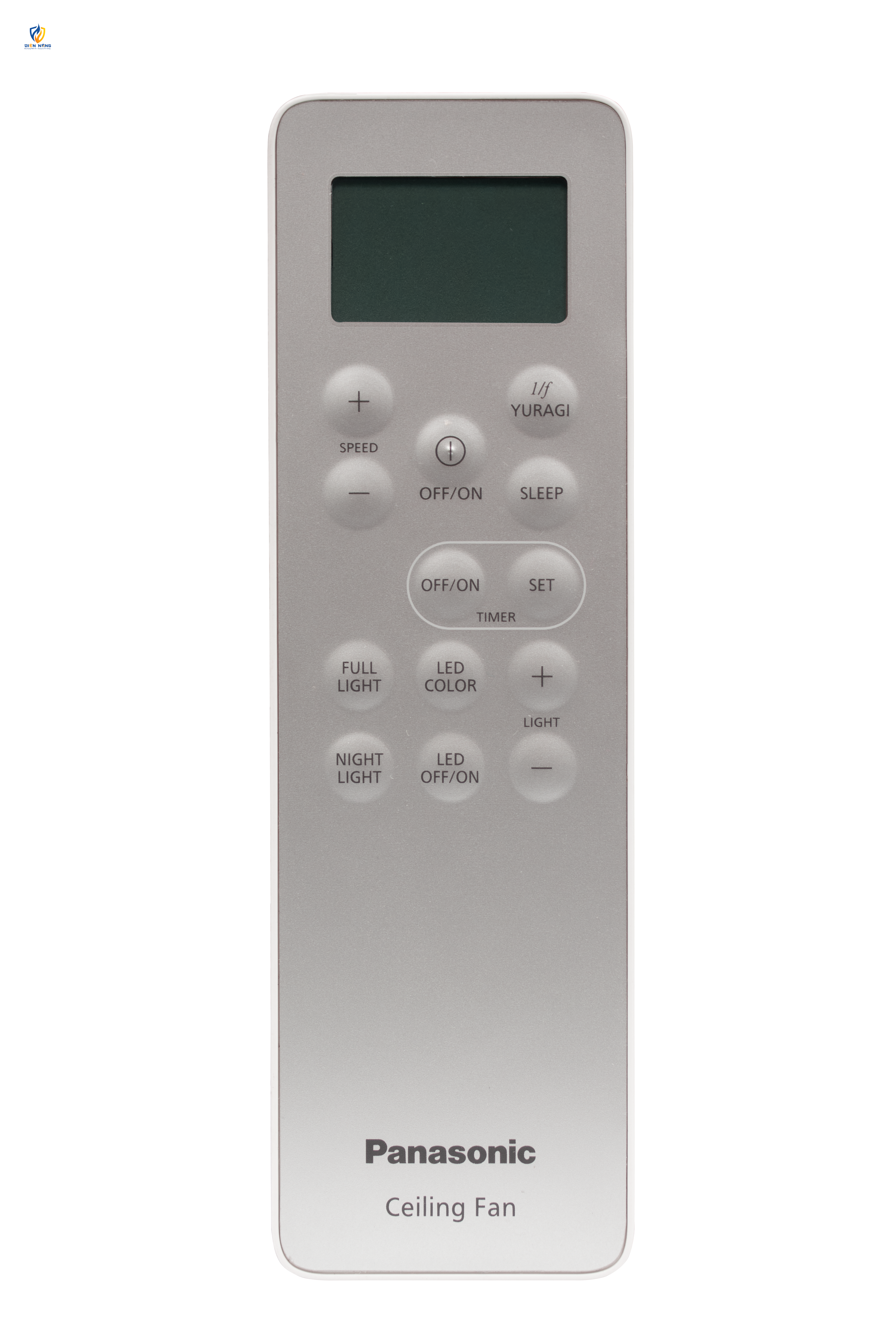 Quạt trần 5c, động cơ DC, màu trắng, đèn LED, remote - anh 5