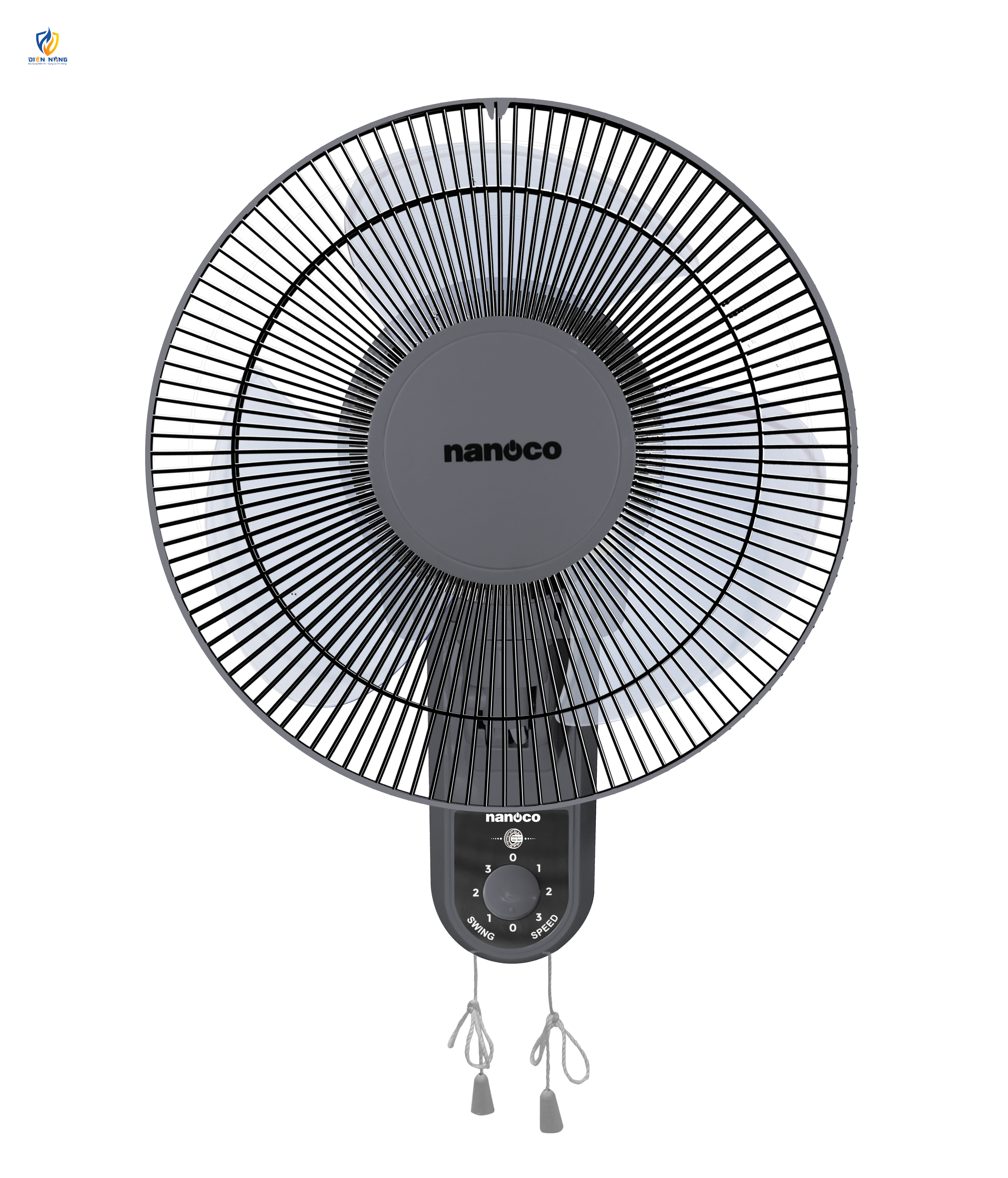 Quạt treo tường nanoco, 30W, NWF1218/19RC
