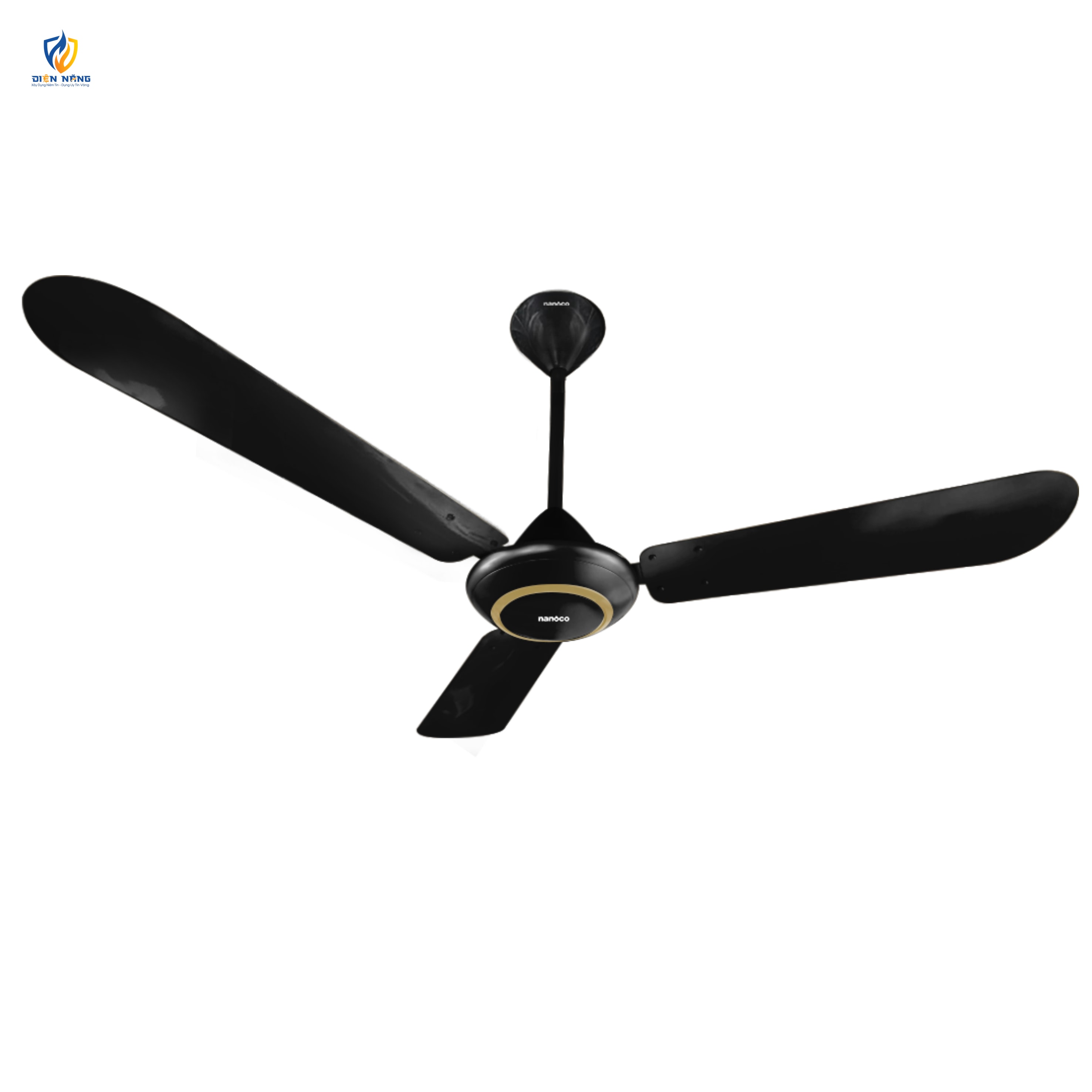 Quạt trần 3 cánh nhôm, ti 40 cm