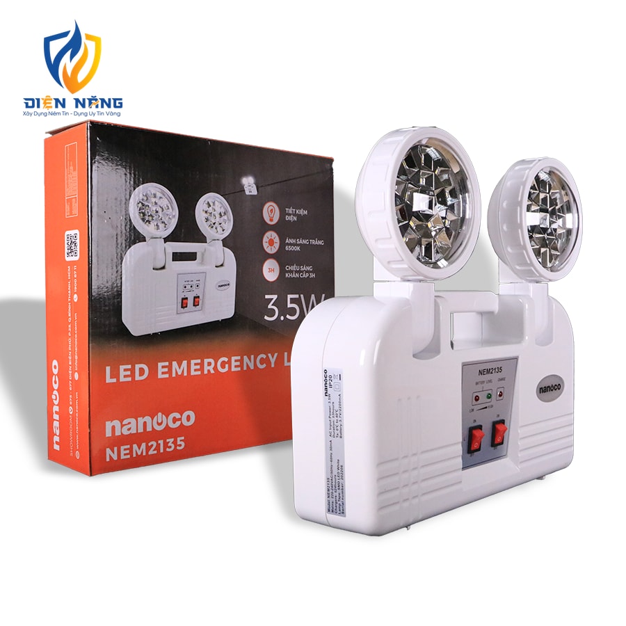 Đèn LED thoát hiểm, khẩn cấp Nanoco - anh 5