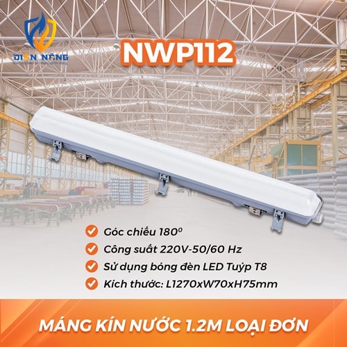Máng đèn kín nước G13 Nanoco
