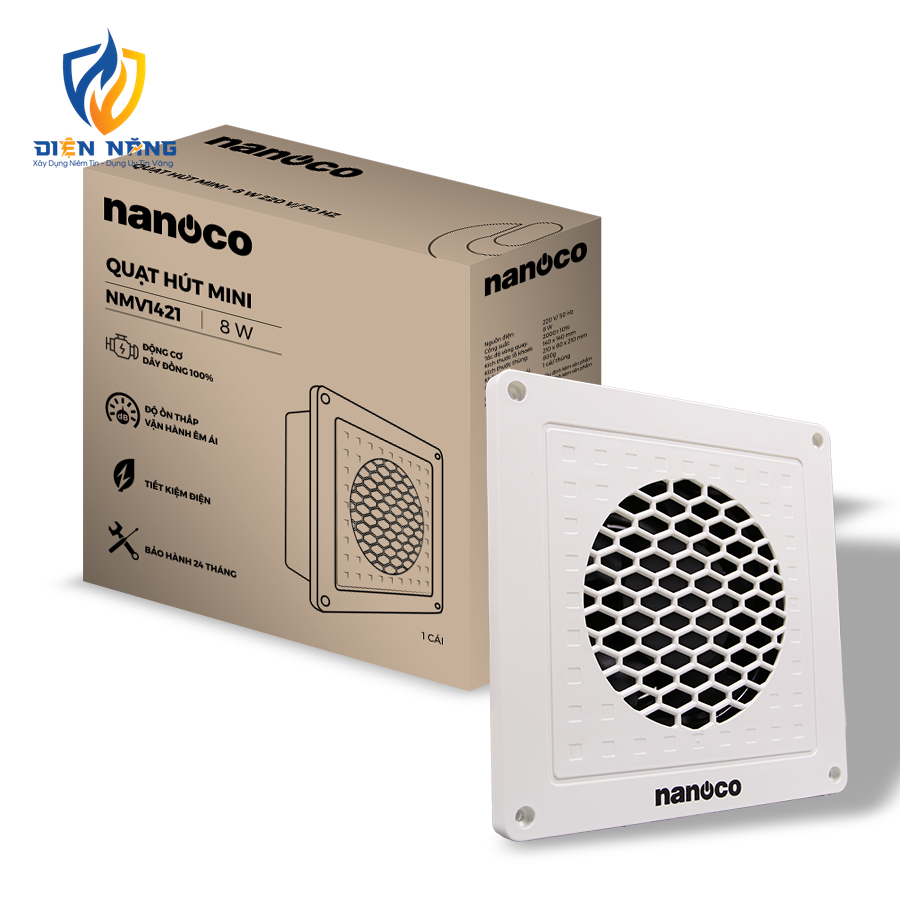 Quạt hút mini Nanoco NMV1421 - anh 2